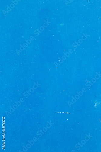 abstract background of old  blue paint on the metal surface