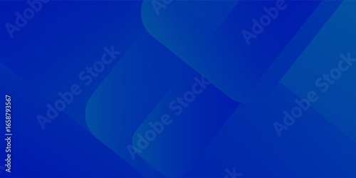 Abstract blue background with glowing geometric lines. Modern blue gradient square shape design. Futuristic technology concept. Suit for brochure, corporate, website, poster, banner, cover modern