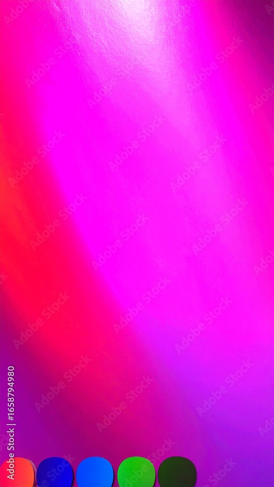 Fototapeta premium Vibrant color gradient, spotlight effect