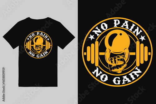 Fitness T Shirt Design