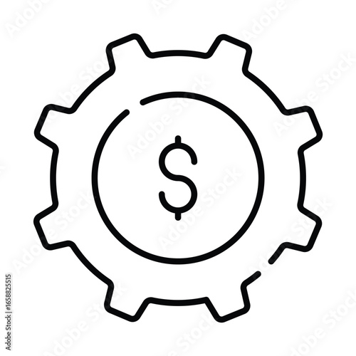 Configuration icon vector