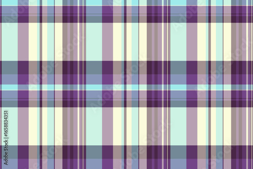 Softly hued plaid. Harmonious checkered pattern in calming colors, great as textile or web backdrop, design element, or presentation background.