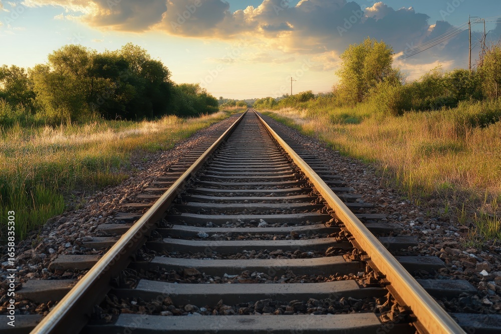 Fototapeta premium Railway