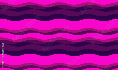 Vibrant pink and purple wavy stripes create a dynamic, seamless pattern.  Perfect for backgrounds, textiles, or website designs needing a playful, energetic feel.