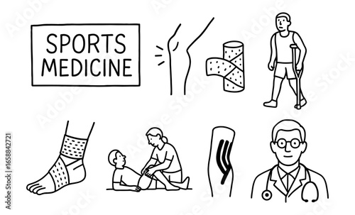 Sports medicine essentials: rehabilitation, injury prevention, and recovery techniques
