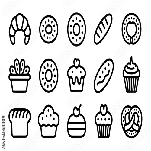 set of easter eggs vector