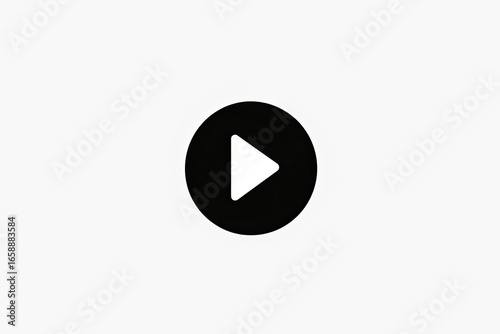Play button, digital interface, white background, start video Free Download Play button, digital interface, white background, start video - GFXLoad