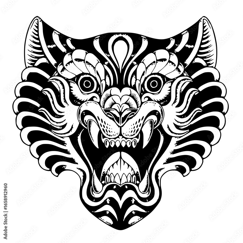 tiger head tattoo tiger head tattoo