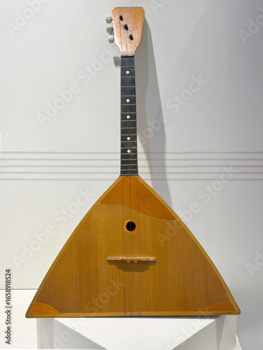 Traditional Russian Balalaika String Instrument