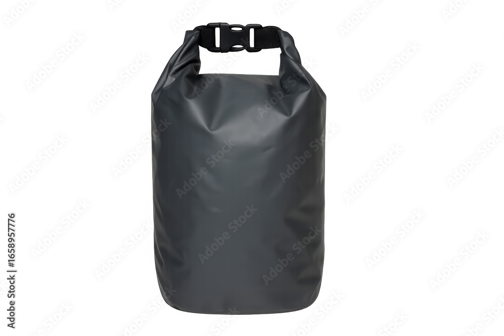 Fototapeta premium Waterproof dry bag on transparent background, perfect for kayaking and outdoor adventures