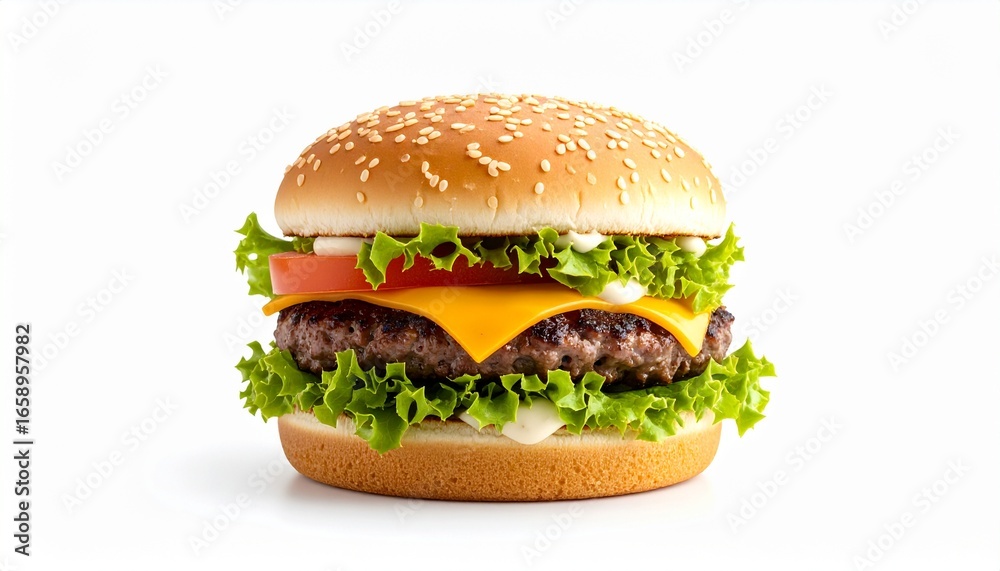 Classic Cheeseburger With Canadian Beef Classic Cheeseburger With Canadian Beef