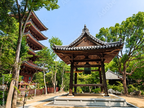 Tableau sur toile Shido-ji Buddhist Temple (志度寺), the 86th stop on the Shikoku 88 Temple Pilgrimage