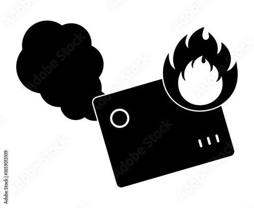 モバイルバッテリーの発火