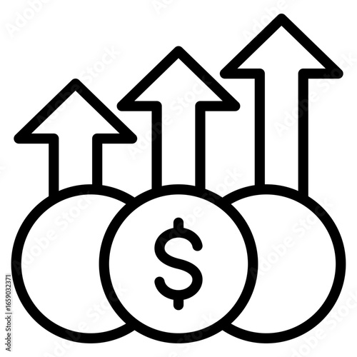 Revenue Increase Icon