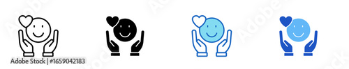 Gratitude  Icon Set Multiple Style Collection
