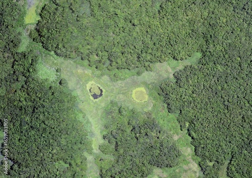 Top View Aerial Photograph