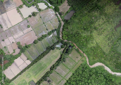 Top View Aerial Photograph