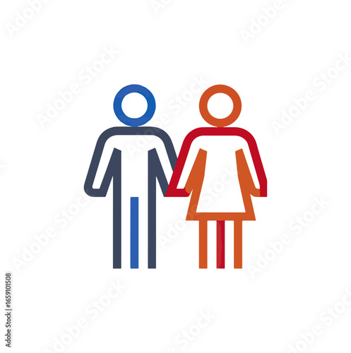 Gender representation icons