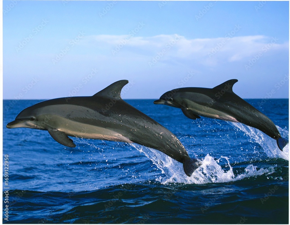 Naklejka premium dolphin