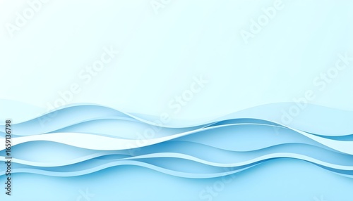 sky-blue water pattern background