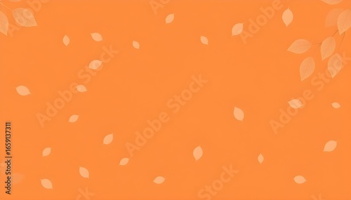 Fall Leaf Pattern Background Design