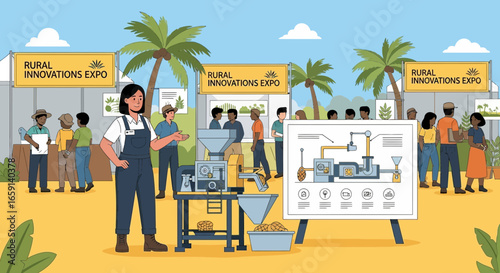 Empowering Rural Communities Through Innovation Showcase and Agricultural Advancements
