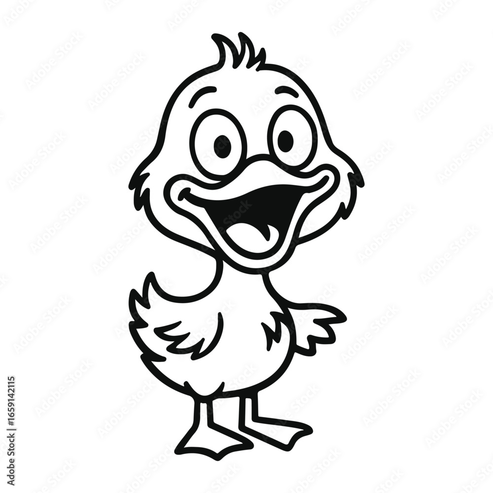 Obraz premium Funny Animals Svg