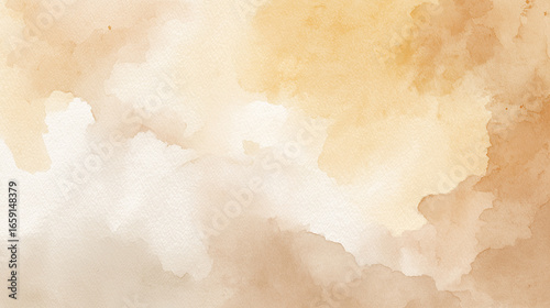 抽象的な茶色の水彩背景