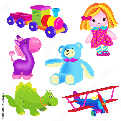 Cute Colorful Toys