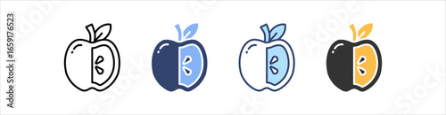 Apple Icon Set Multiple Style Collection