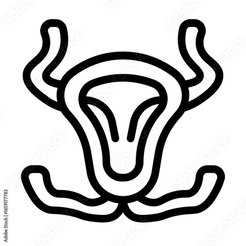 guard icon with line style