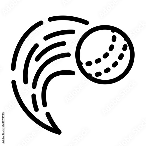 soar high icon with line style