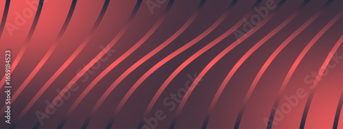 wavy red and black gradient abstract lines background, stipe, stipes