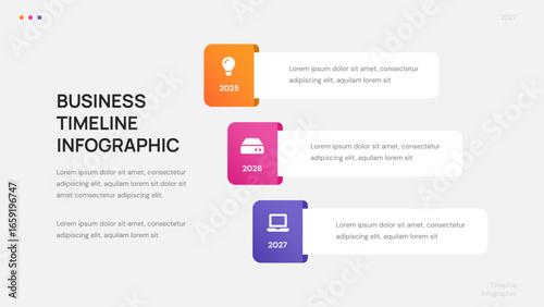 Business Timeline Infographic