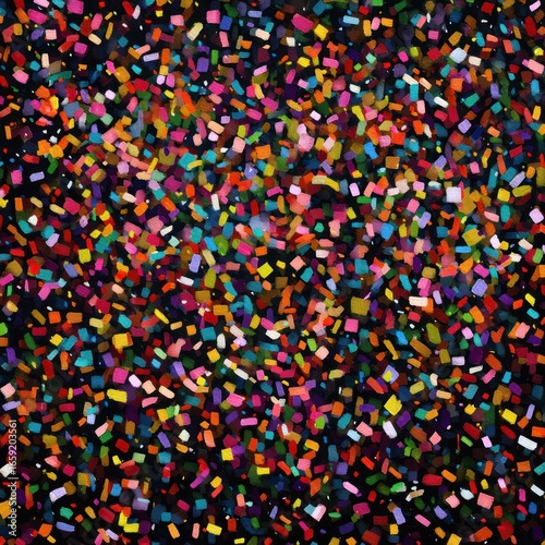 confetti rain celebration background