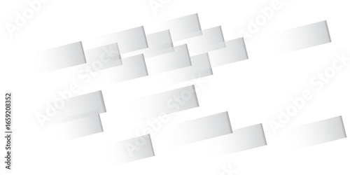 Abstract 3D geometric cube pattern background for technology, business, and digital design concepts