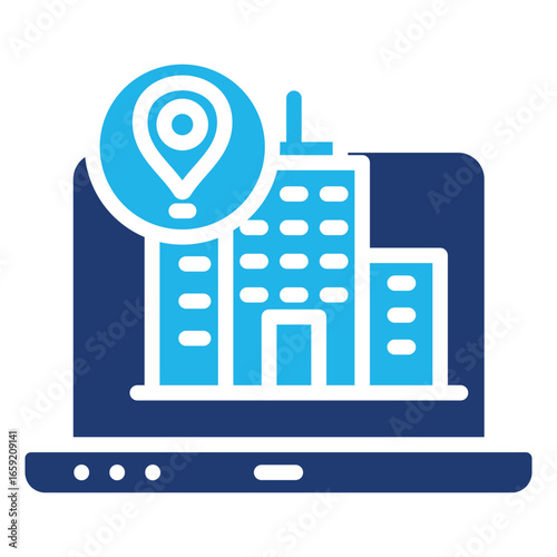 Hybrid Office Icon