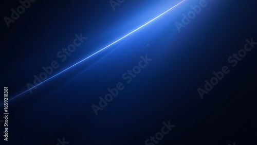 Ethereal neon light streaks radiating in dark space, forming abstract luminous patterns with gradient lighting.