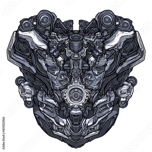 Black gearbox 