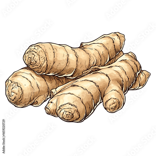 Ginger illustration 
