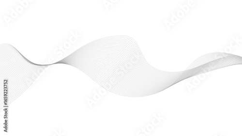 Abstract wave element for design. Digital frequency track equalizer. Abstract Gray Wave Lines Background Design.