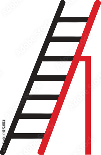 Ladder vector illustration design