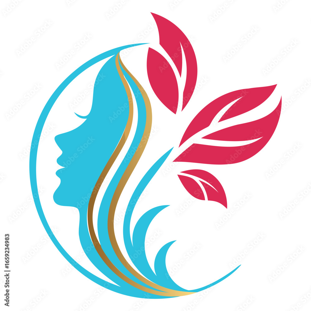 Fototapeta premium Beauty and Spa logo