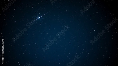 The Ursa Minor constellation glowing brightly, linked to Polaris by a celestial thread of light.