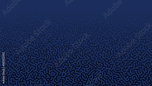 Smoky Black - Catalina Blue Gradient Abstract Background with Copy Space for Wallpaper, Poster, Greeting Card Background