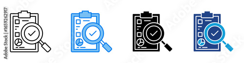 Compliance icon set multiple style collection