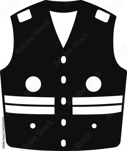 Life jacket icon design