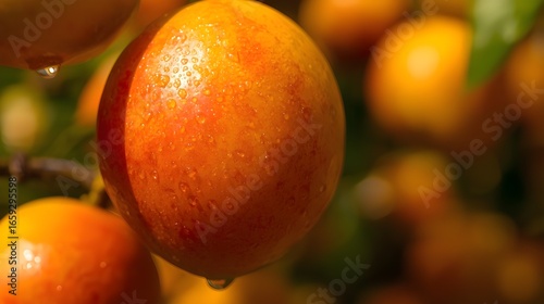 oranges on the tree