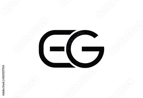Free Download EG Minimalist and Clean Logo Design for Modern Brands. - GFXLoad