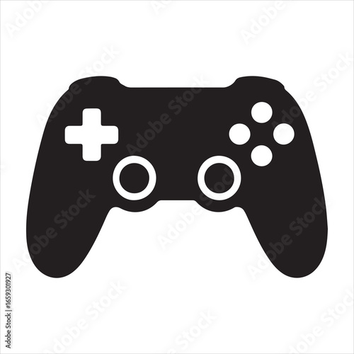 Gaming Controller Silhouette video game gamepad